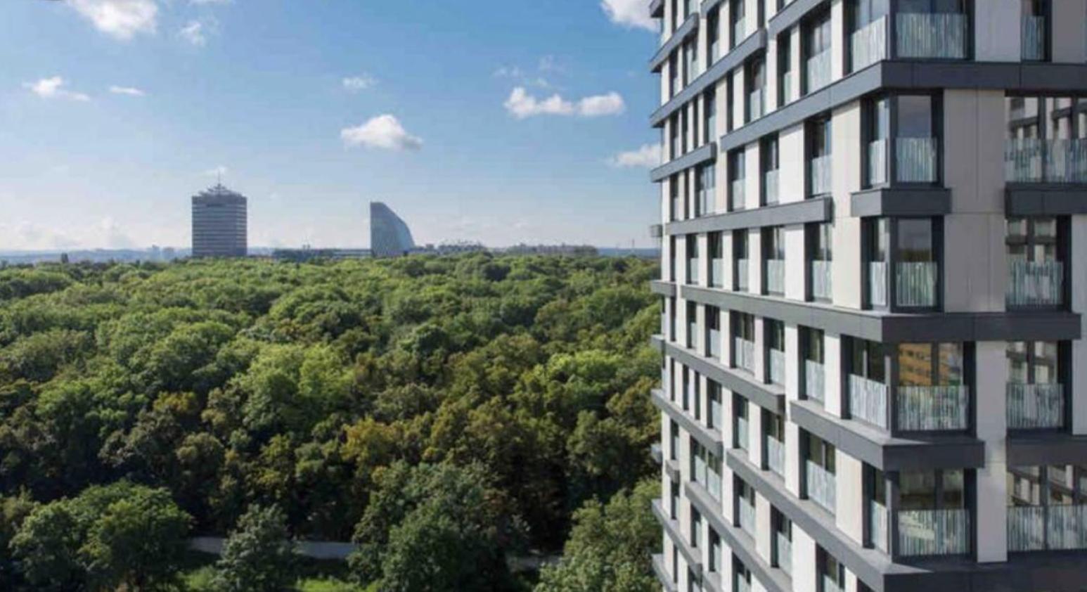 Residence Garden Tower - Parking Prague Extérieur photo